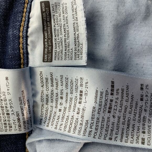 Levi's Women's Classic Straight Leg Jeans Size 12M - Picture 16 of 16